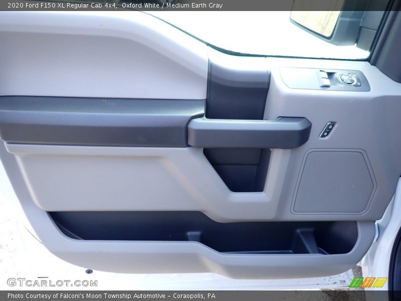 Oxford White / Medium Earth Gray 2020 Ford F150 XL Regular Cab 4x4