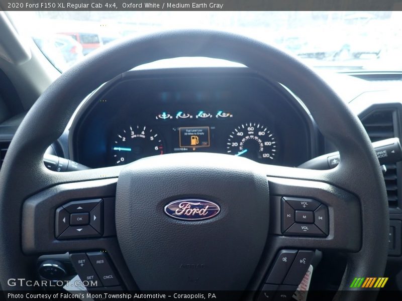Oxford White / Medium Earth Gray 2020 Ford F150 XL Regular Cab 4x4