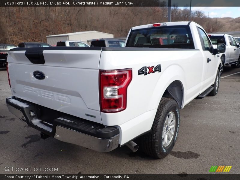 Oxford White / Medium Earth Gray 2020 Ford F150 XL Regular Cab 4x4