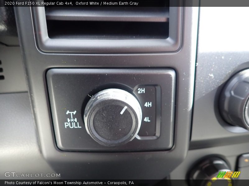 Oxford White / Medium Earth Gray 2020 Ford F150 XL Regular Cab 4x4