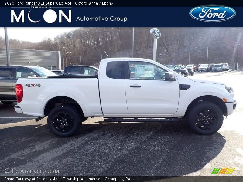 Oxford White / Ebony 2020 Ford Ranger XLT SuperCab 4x4