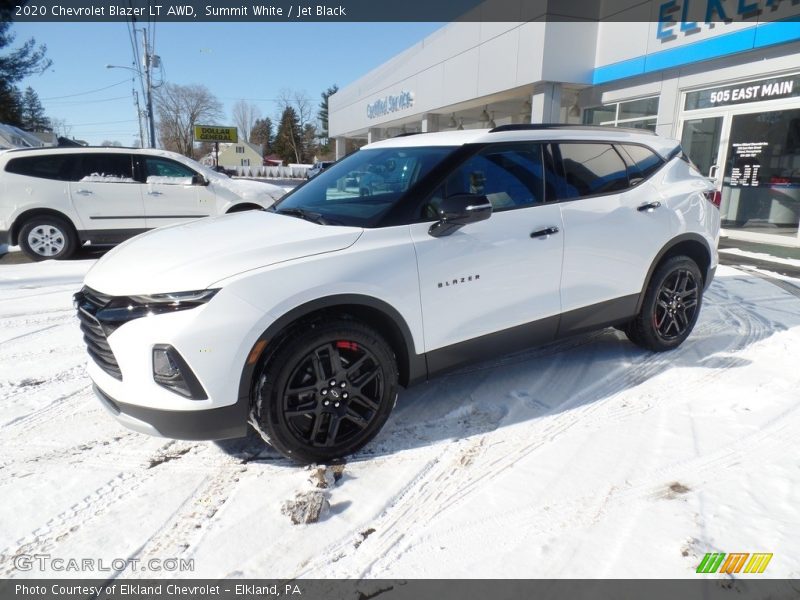 Summit White / Jet Black 2020 Chevrolet Blazer LT AWD
