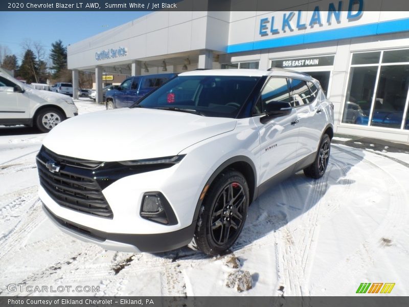 Summit White / Jet Black 2020 Chevrolet Blazer LT AWD