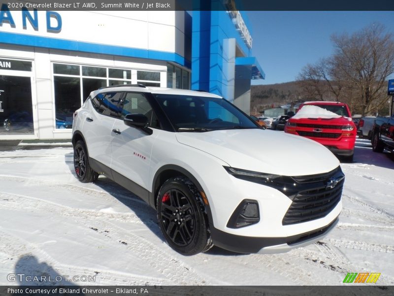 Summit White / Jet Black 2020 Chevrolet Blazer LT AWD