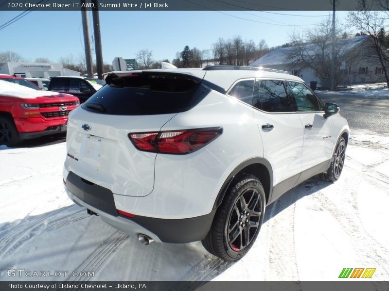 Summit White / Jet Black 2020 Chevrolet Blazer LT AWD