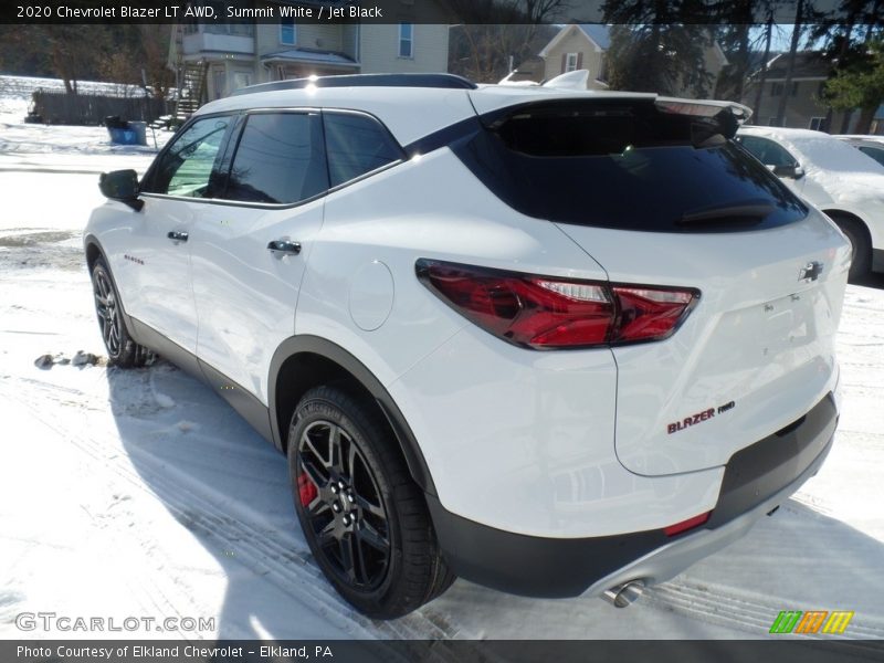 Summit White / Jet Black 2020 Chevrolet Blazer LT AWD