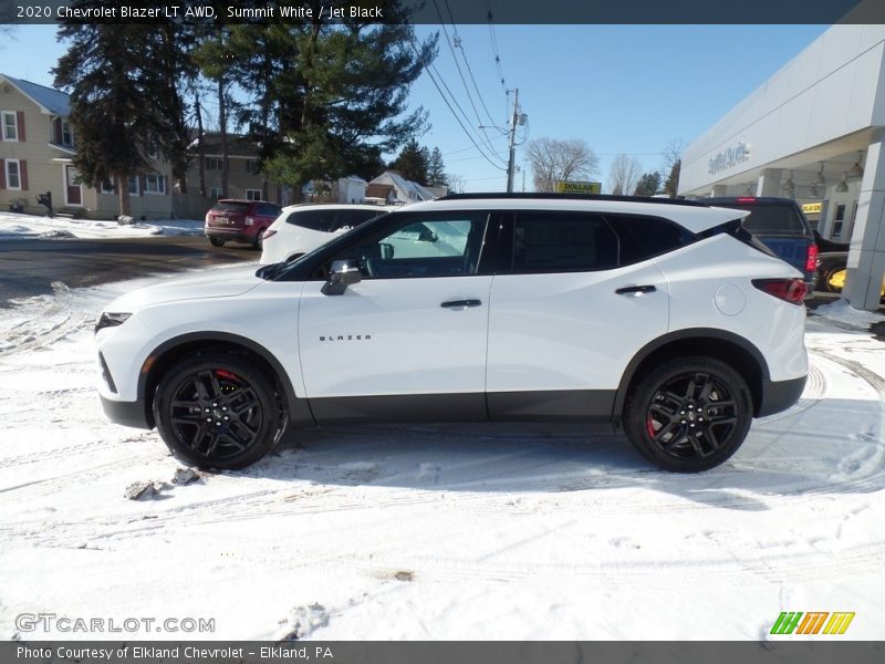 Summit White / Jet Black 2020 Chevrolet Blazer LT AWD