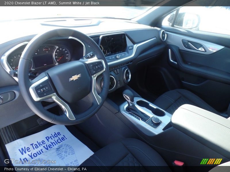Summit White / Jet Black 2020 Chevrolet Blazer LT AWD