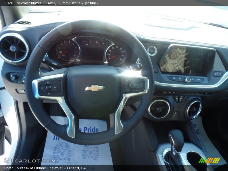 Summit White / Jet Black 2020 Chevrolet Blazer LT AWD