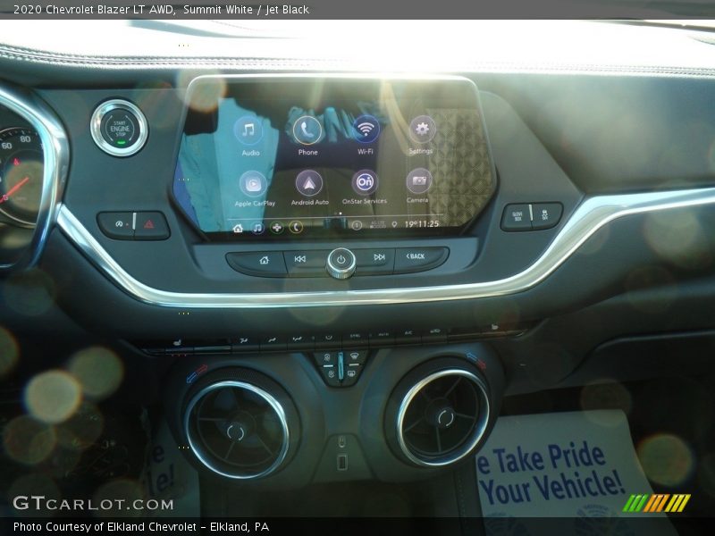 Summit White / Jet Black 2020 Chevrolet Blazer LT AWD