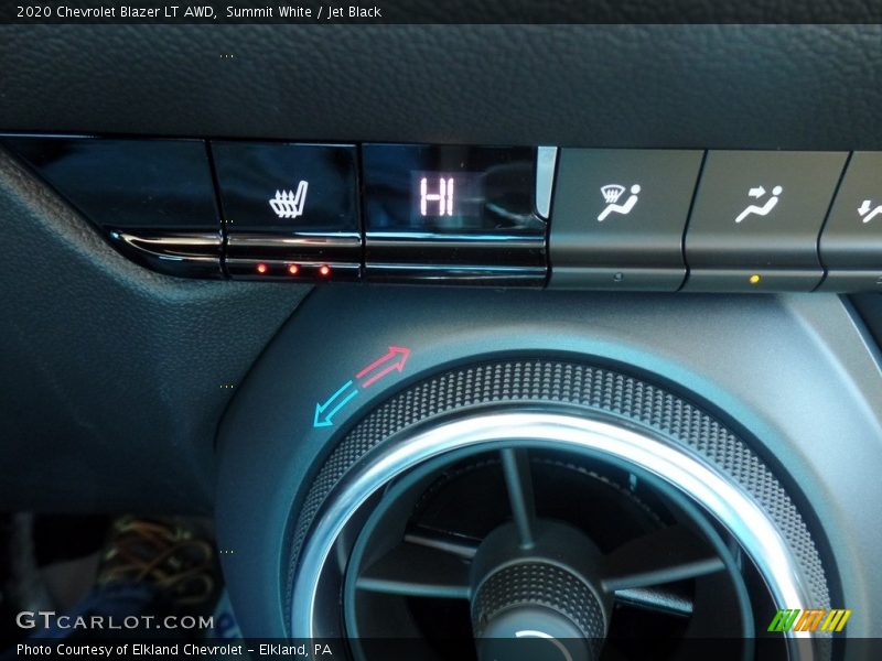 Summit White / Jet Black 2020 Chevrolet Blazer LT AWD