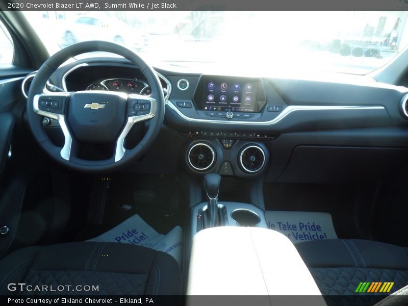Summit White / Jet Black 2020 Chevrolet Blazer LT AWD