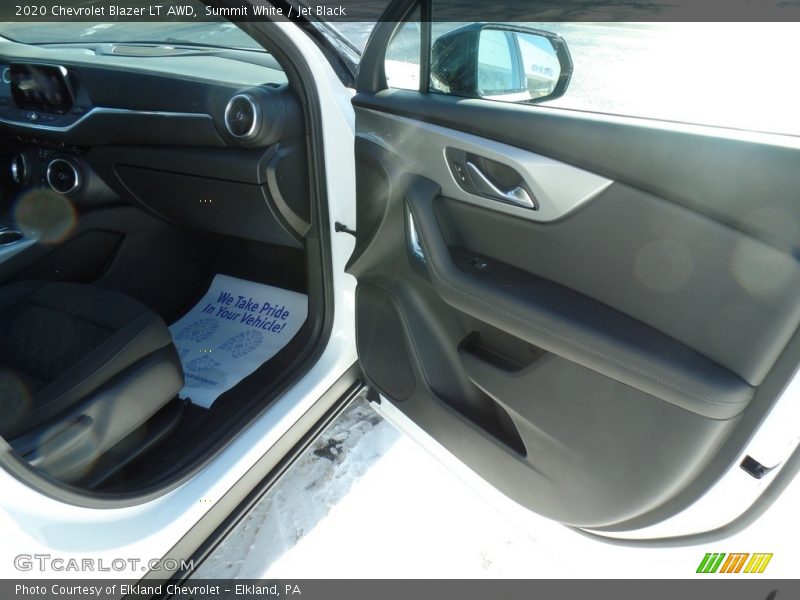 Summit White / Jet Black 2020 Chevrolet Blazer LT AWD