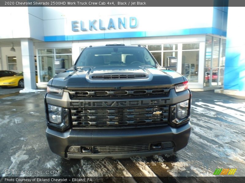 Black / Jet Black 2020 Chevrolet Silverado 2500HD Work Truck Crew Cab 4x4