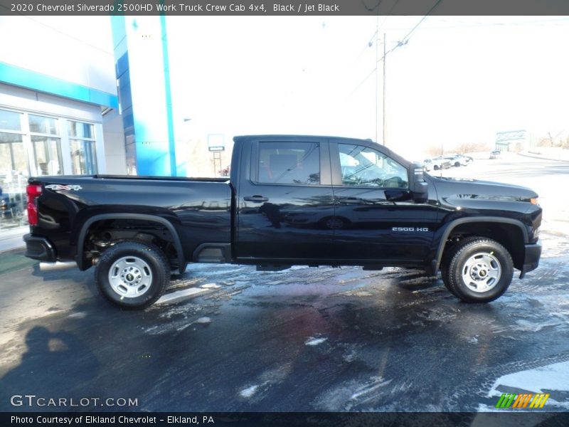 Black / Jet Black 2020 Chevrolet Silverado 2500HD Work Truck Crew Cab 4x4