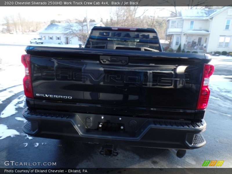 Black / Jet Black 2020 Chevrolet Silverado 2500HD Work Truck Crew Cab 4x4