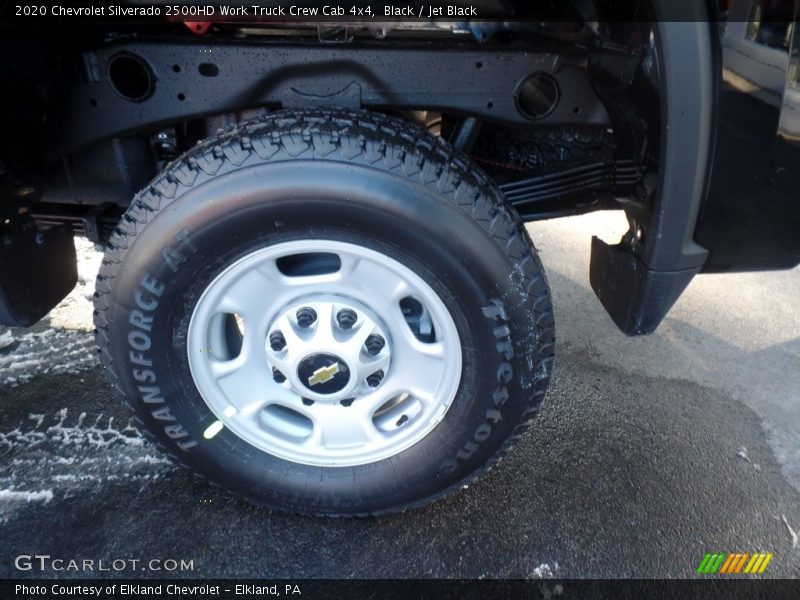 Black / Jet Black 2020 Chevrolet Silverado 2500HD Work Truck Crew Cab 4x4