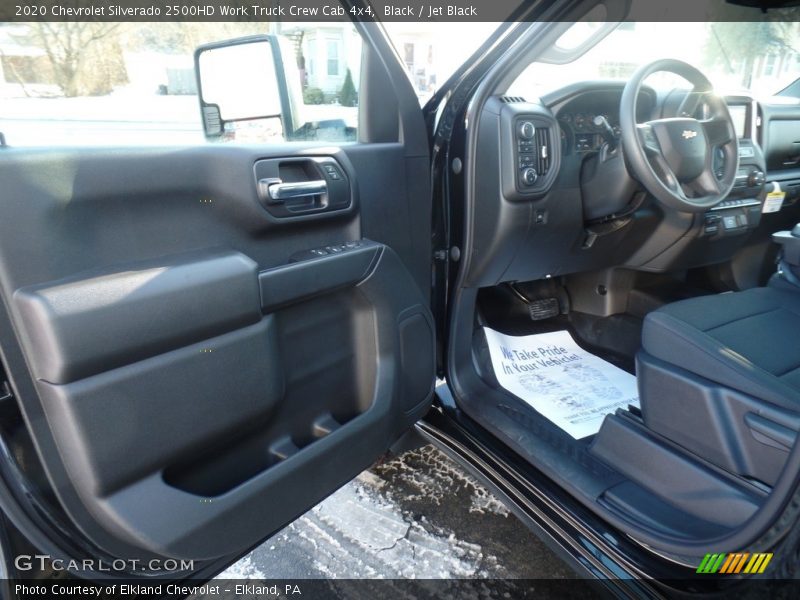 Black / Jet Black 2020 Chevrolet Silverado 2500HD Work Truck Crew Cab 4x4