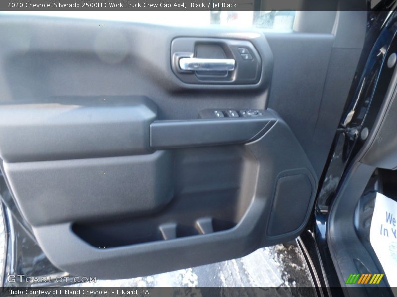 Black / Jet Black 2020 Chevrolet Silverado 2500HD Work Truck Crew Cab 4x4