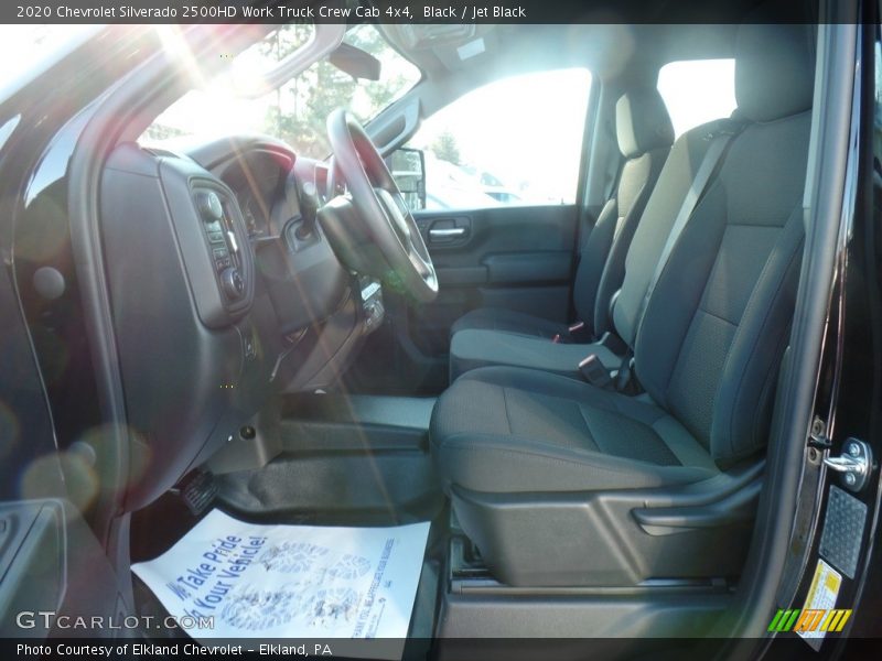 Black / Jet Black 2020 Chevrolet Silverado 2500HD Work Truck Crew Cab 4x4