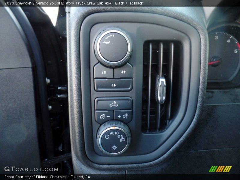 Black / Jet Black 2020 Chevrolet Silverado 2500HD Work Truck Crew Cab 4x4