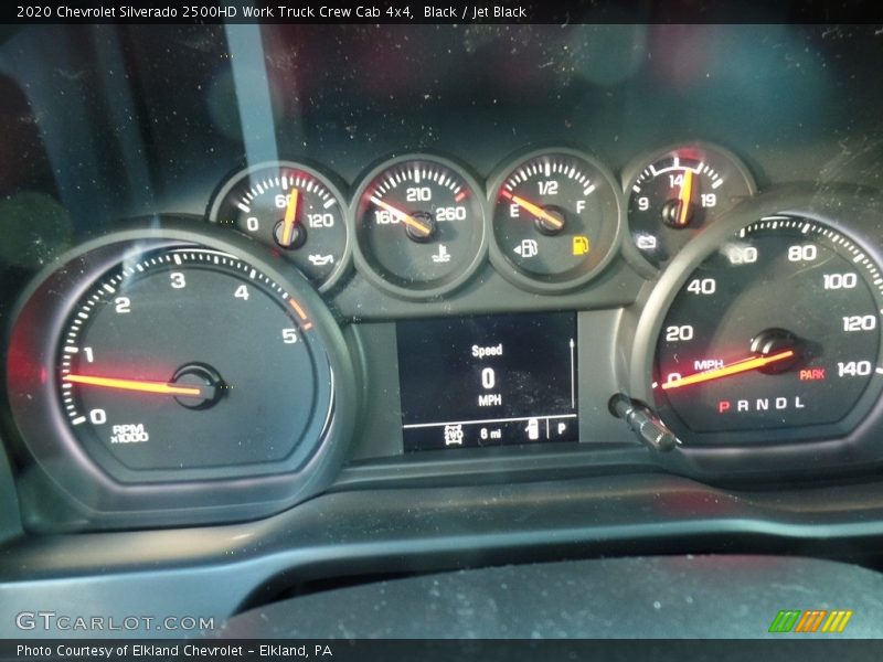 Black / Jet Black 2020 Chevrolet Silverado 2500HD Work Truck Crew Cab 4x4