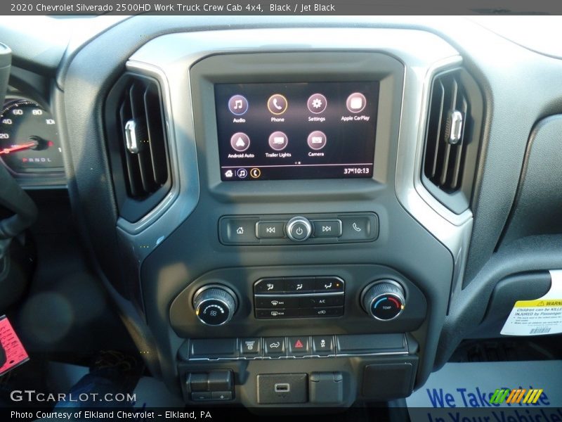 Black / Jet Black 2020 Chevrolet Silverado 2500HD Work Truck Crew Cab 4x4