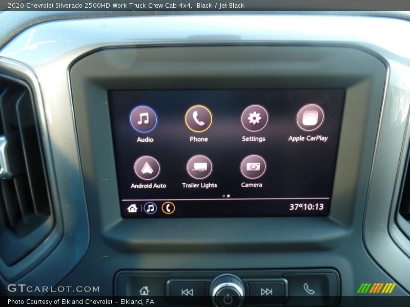 Black / Jet Black 2020 Chevrolet Silverado 2500HD Work Truck Crew Cab 4x4