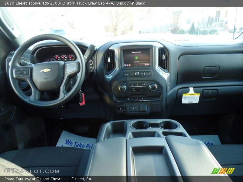 Black / Jet Black 2020 Chevrolet Silverado 2500HD Work Truck Crew Cab 4x4