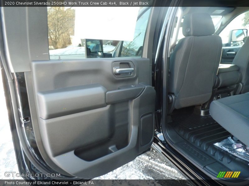 Black / Jet Black 2020 Chevrolet Silverado 2500HD Work Truck Crew Cab 4x4