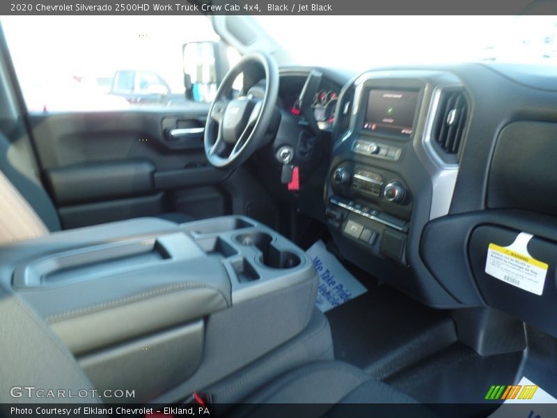 Black / Jet Black 2020 Chevrolet Silverado 2500HD Work Truck Crew Cab 4x4
