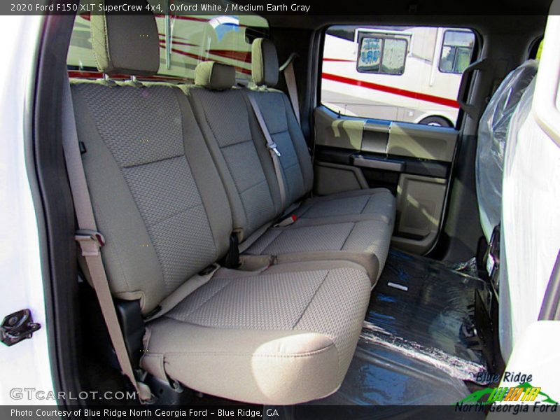 Oxford White / Medium Earth Gray 2020 Ford F150 XLT SuperCrew 4x4