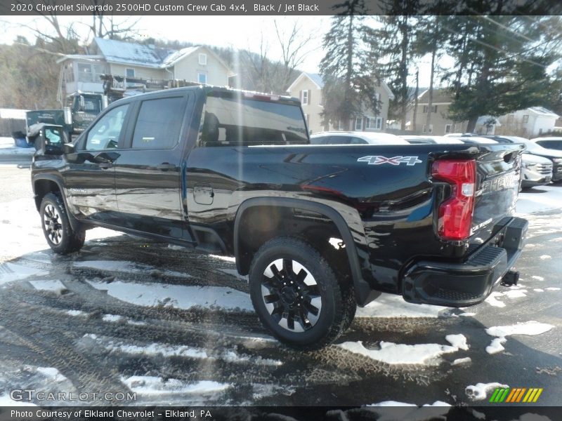 Black / Jet Black 2020 Chevrolet Silverado 2500HD Custom Crew Cab 4x4