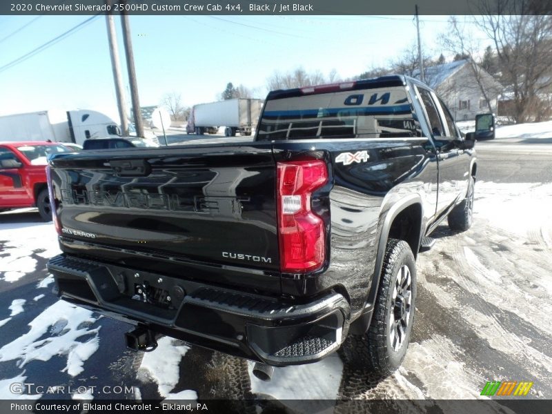 Black / Jet Black 2020 Chevrolet Silverado 2500HD Custom Crew Cab 4x4