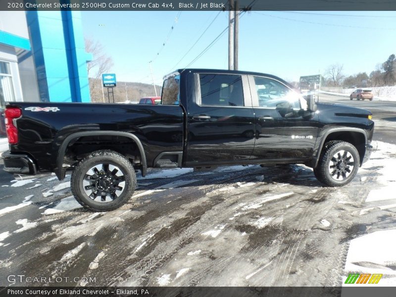 Black / Jet Black 2020 Chevrolet Silverado 2500HD Custom Crew Cab 4x4