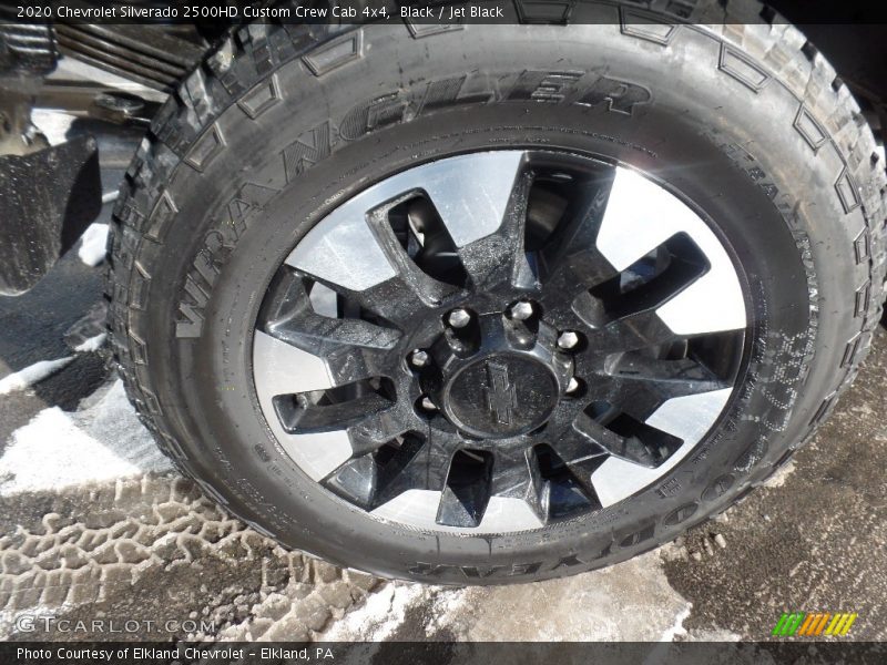 Black / Jet Black 2020 Chevrolet Silverado 2500HD Custom Crew Cab 4x4