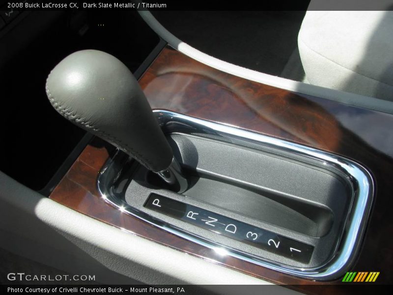 Dark Slate Metallic / Titanium 2008 Buick LaCrosse CX