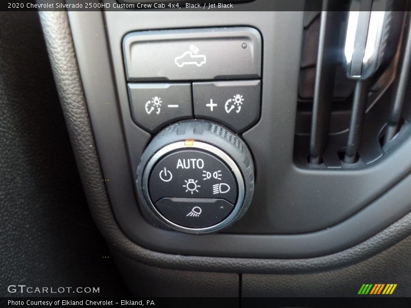 Black / Jet Black 2020 Chevrolet Silverado 2500HD Custom Crew Cab 4x4