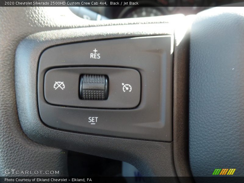 Black / Jet Black 2020 Chevrolet Silverado 2500HD Custom Crew Cab 4x4