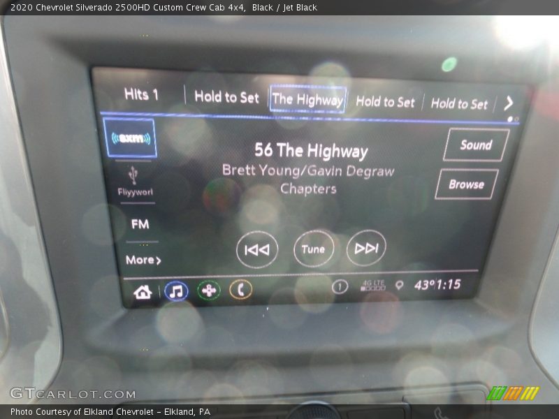 Black / Jet Black 2020 Chevrolet Silverado 2500HD Custom Crew Cab 4x4