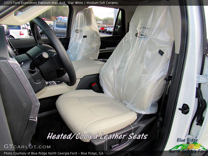 Star White / Medium Soft Ceramic 2020 Ford Expedition Platinum Max 4x4