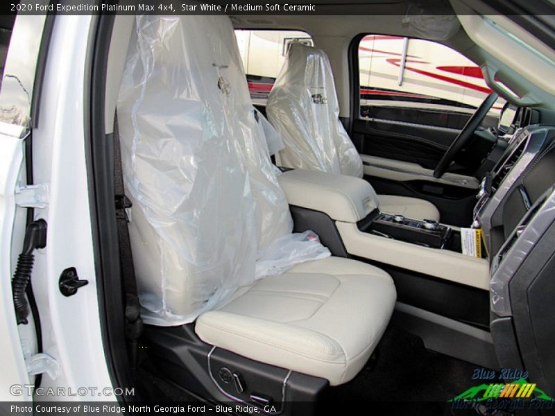 Star White / Medium Soft Ceramic 2020 Ford Expedition Platinum Max 4x4