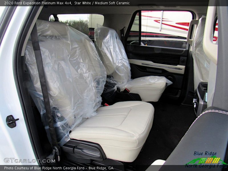 Star White / Medium Soft Ceramic 2020 Ford Expedition Platinum Max 4x4