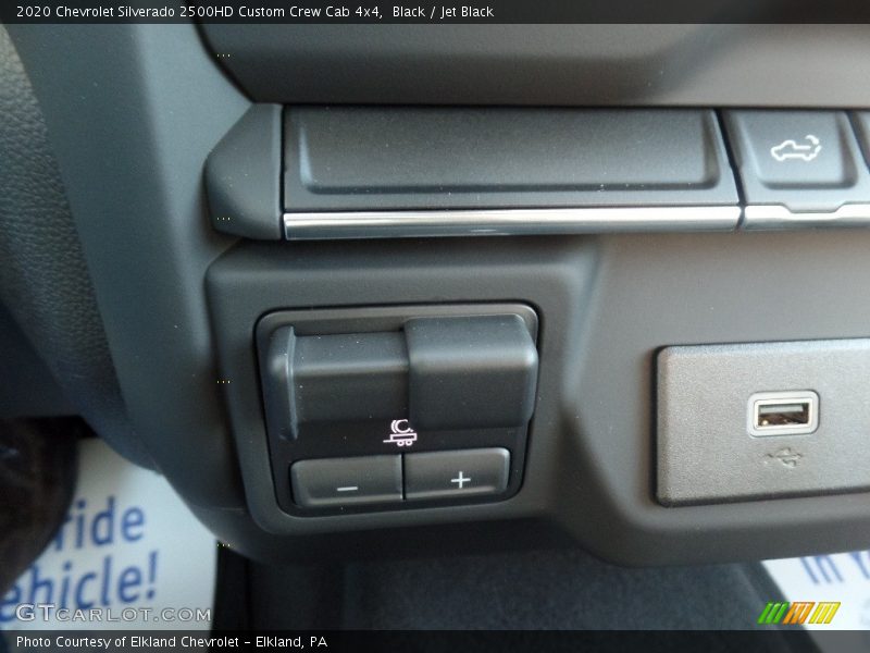 Black / Jet Black 2020 Chevrolet Silverado 2500HD Custom Crew Cab 4x4
