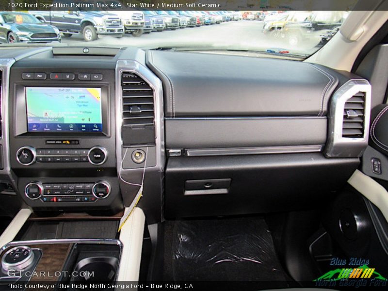 Star White / Medium Soft Ceramic 2020 Ford Expedition Platinum Max 4x4