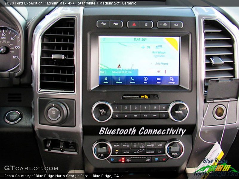 Star White / Medium Soft Ceramic 2020 Ford Expedition Platinum Max 4x4