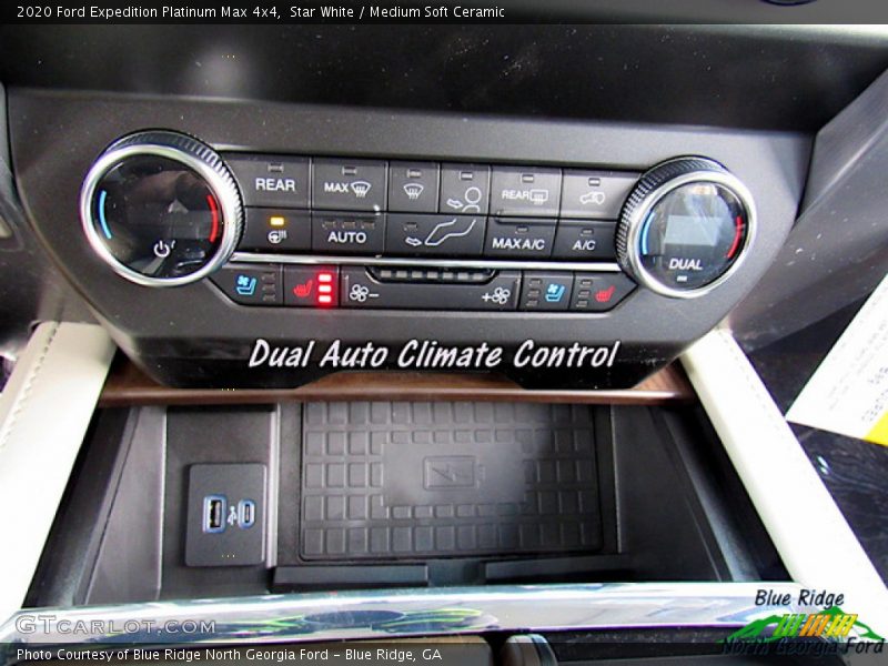 Star White / Medium Soft Ceramic 2020 Ford Expedition Platinum Max 4x4