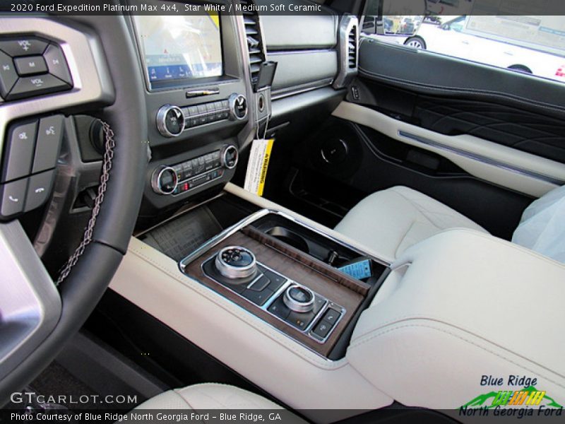 Star White / Medium Soft Ceramic 2020 Ford Expedition Platinum Max 4x4