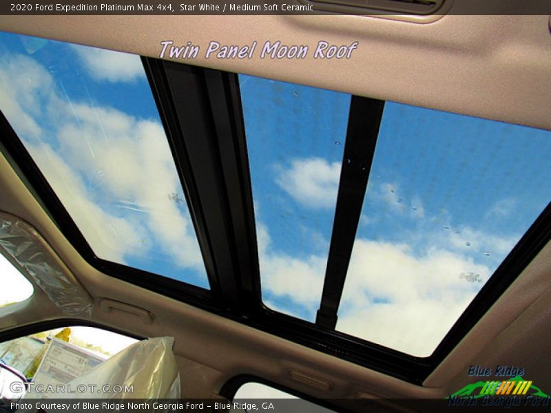 Star White / Medium Soft Ceramic 2020 Ford Expedition Platinum Max 4x4