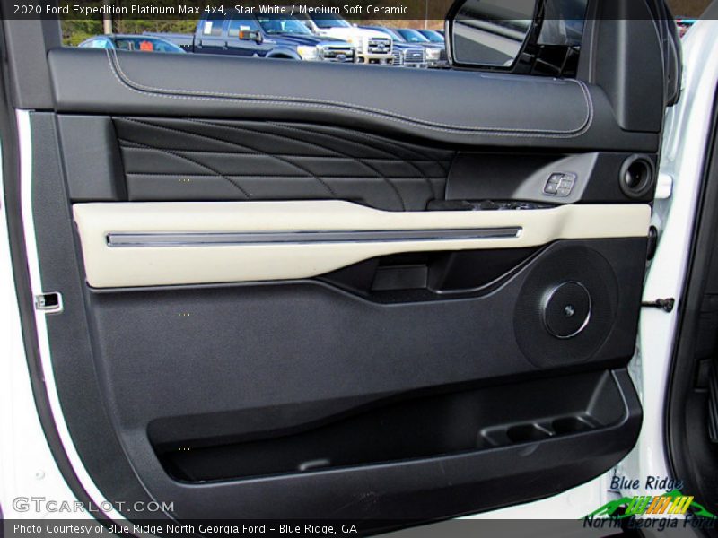 Star White / Medium Soft Ceramic 2020 Ford Expedition Platinum Max 4x4